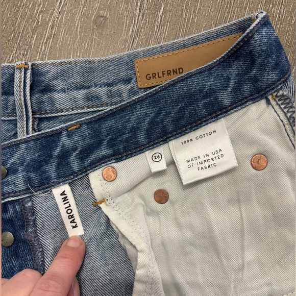 GRLFRND Karolina preowned high rise skinny jeans - Picture 8 of 10